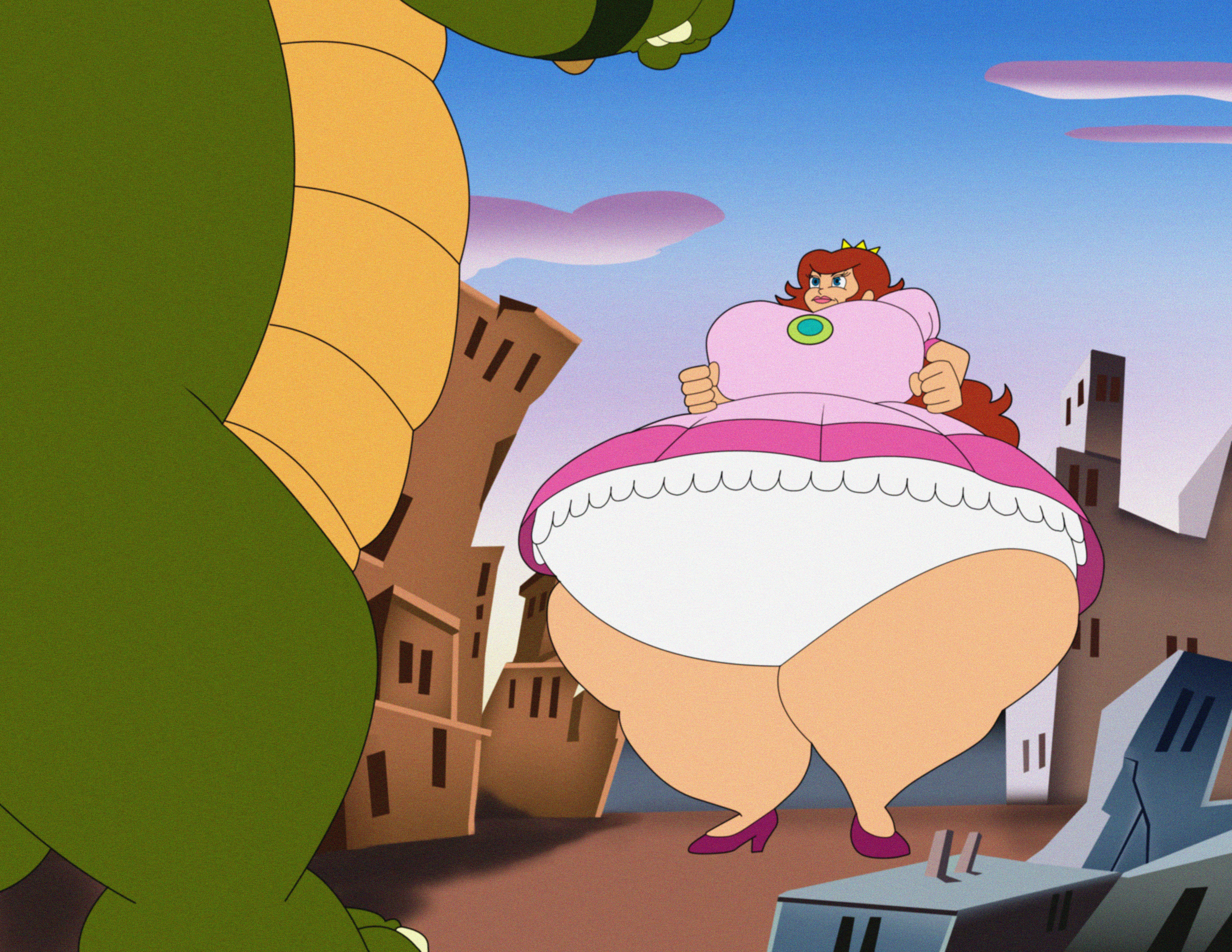 Princess Toadstool Vs Koopzilla